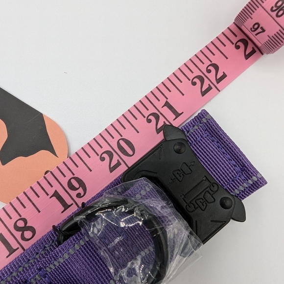 Large purple tactical dog collar - Picture 6 of 6